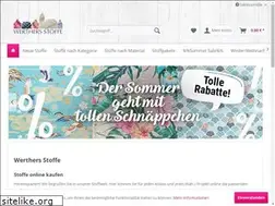 Sites similar to werthers-stoffe.de