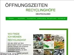 Sites similar to wertstoffhofrecyclinghof.de