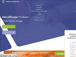 Sites similar to weryfikacjapodpisu.pl