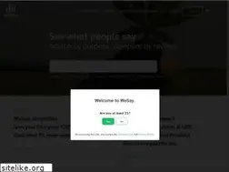 Sites similar to wesay.life