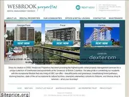 Sites similar to wesbrookproperties.com