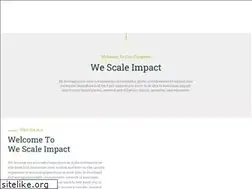 Sites similar to wescaleimpact.com