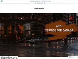 Sites similar to wescanada.wordpress.com
