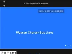 Sites similar to wescancharterbus.com