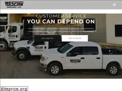 Sites similar to wescandisposal.com