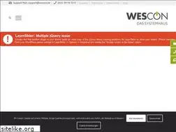Sites similar to wescon.de