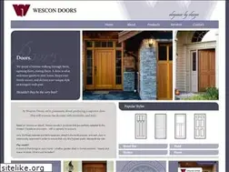Sites similar to wescondoors.com