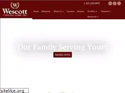 Sites similar to wescottfuneralhome.net