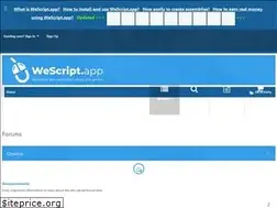 Sites similar to wescript.app