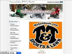 Sites similar to wesellsleds.com