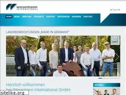 Sites similar to wesemann-international.com