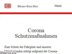 Sites similar to weser-ems-bus.de