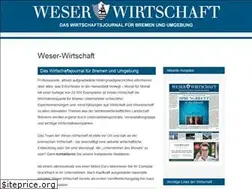 Sites similar to weser-wirtschaft.de