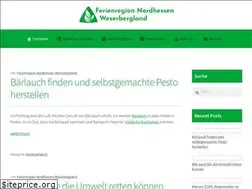 Sites similar to weserberglandziele.de