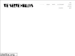 Sites similar to weservehumans.com
