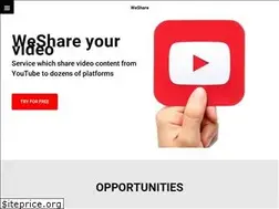Sites similar to weshare.video