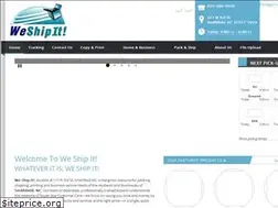 Sites similar to weshipit.net