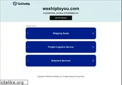 Sites similar to weshiptoyou.com