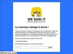 Sites similar to wesign.it