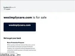 Sites similar to wesimplycare.com