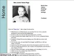 Sites similar to wesjones.com