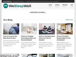 Sites similar to wesleepwell.co.uk