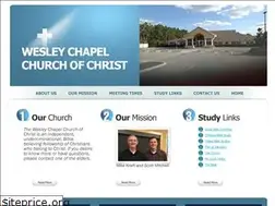 Sites similar to wesleychapelchurchofchrist.org