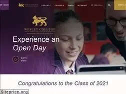 Sites similar to wesleycollege.edu.au