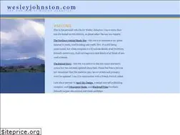Sites similar to wesleyjohnston.com