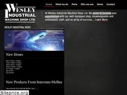 Sites similar to wesleymachine.com