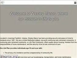 Sites similar to wesleymanor.org