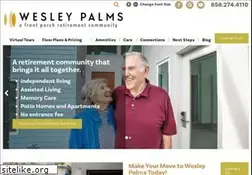 Sites similar to wesleypalms.org