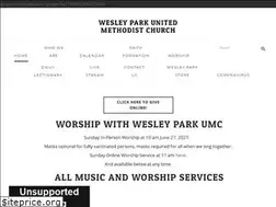 Sites similar to wesleypark.org