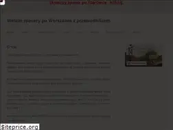 Sites similar to wesolespacerypowarszawie.pl