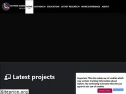 Sites similar to wespeakscience.com