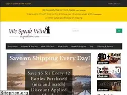 Sites similar to wespeakwine.com