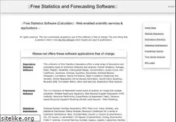 Sites similar to wessa.net