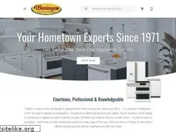 Sites similar to wessingerappliancesc.com