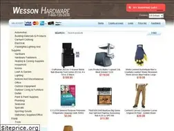 Sites similar to wessonhardware.com