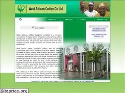 Sites similar to westafricancotton.com