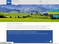 Sites similar to westallgaeu.de