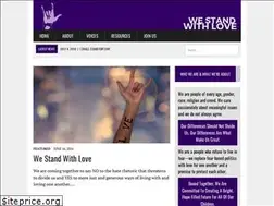 Sites similar to westandwithlove.org