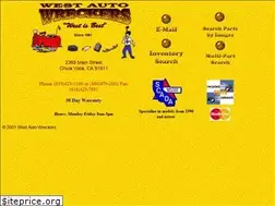 Sites similar to westautowreckers.com