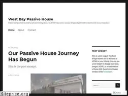 Sites similar to westbaypassivehouse.blog
