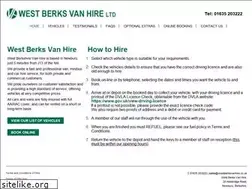 Sites similar to westberksvanhire.co.uk
