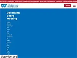 Sites similar to westboroughwater.com