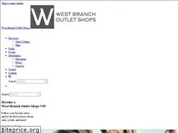 Sites similar to westbranchoutlet.com