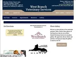 Sites similar to westbranchvet.com