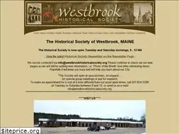 Sites similar to westbrookhistoricalsociety.org