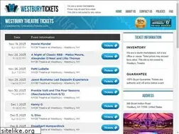 Sites similar to westbury-theatre.com